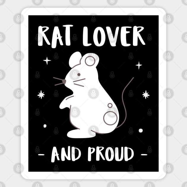 rat lover and proud Magnet by juinwonderland 41